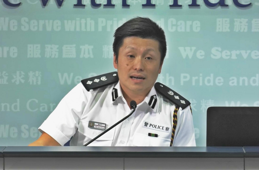 警察公共關係科總警司謝振中。