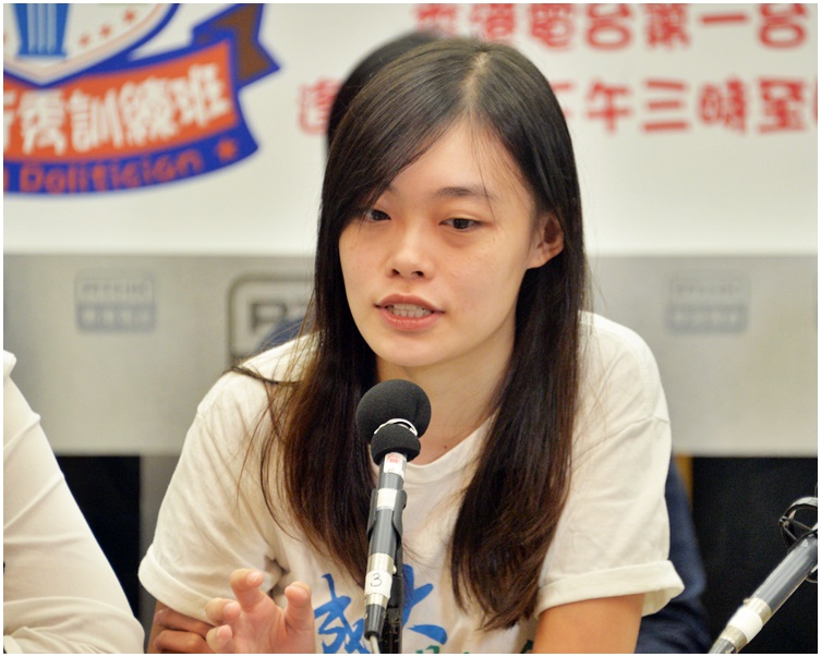 邵嵐對參與罷課的大專學生人數感樂觀。資料圖片