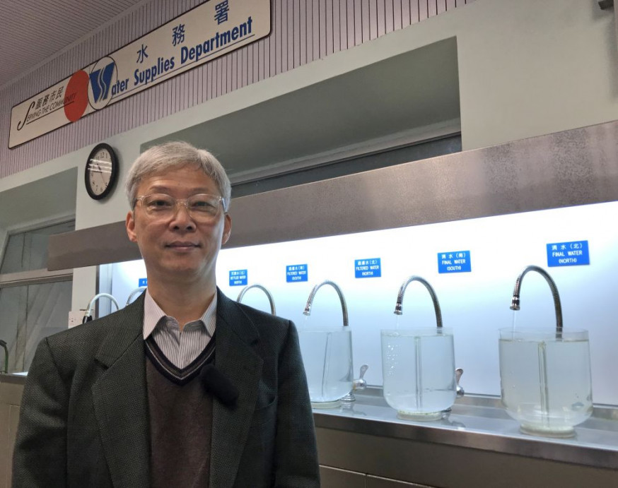 總水務化驗師郭有定。網站圖片