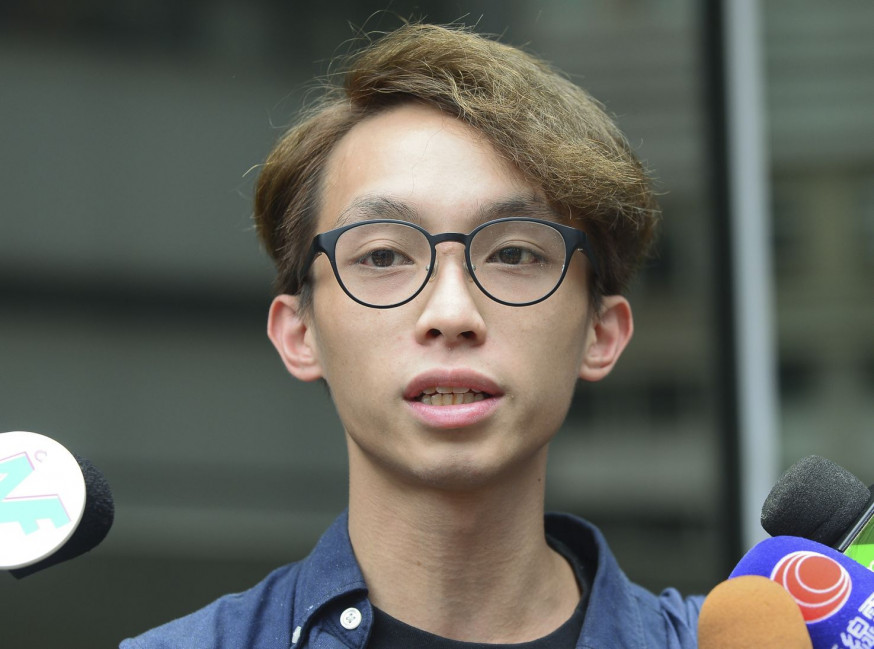 陳皓桓又指,若他因遇襲或被捕而未能出席十一遊行,希望其他市民出來遊行。資料圖片