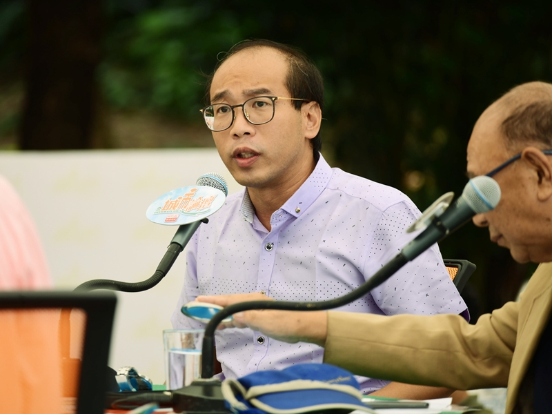 理工大學香港專上學院(HKCC)講師陳偉強。