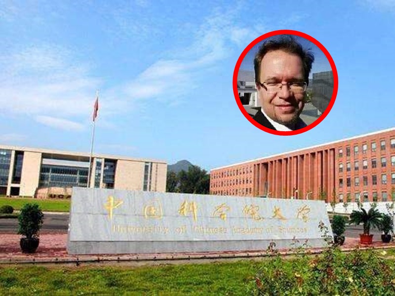 奧地利籍的Mark Kolars是中科院科學藝術團隊項目的聘用人員。網圖