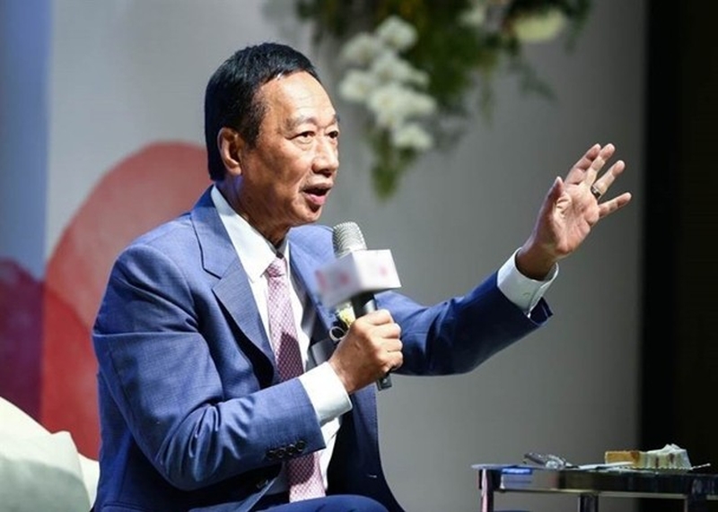 郭台銘宣布退出國民黨,醞釀獨立參選總統。(網圖)