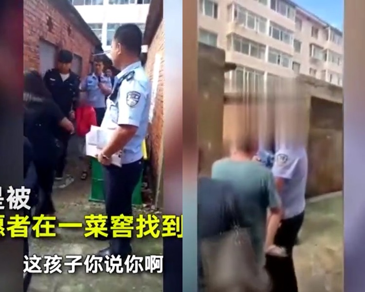 兩兄妹終被民警回由家人接走。網圖