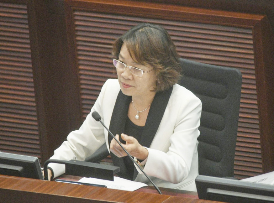 梁美芬指,香港現時的首要任務是解決騷亂。資料圖片