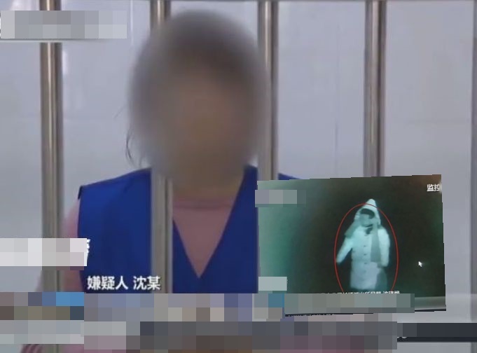 沈女涉嫌故意殺人目前已被捕。網圖