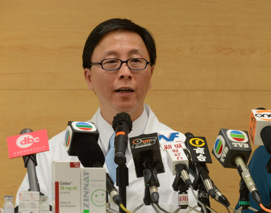 何栢良指,相當肯定現時已出現第二輪傳播。 資料圖片