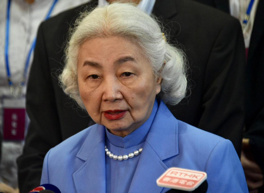 基本法委員會前副主任、前律政司司長梁愛詩。 資料圖片